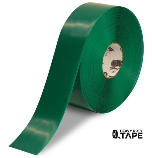 Green Floor Marking Tape, Custom Size